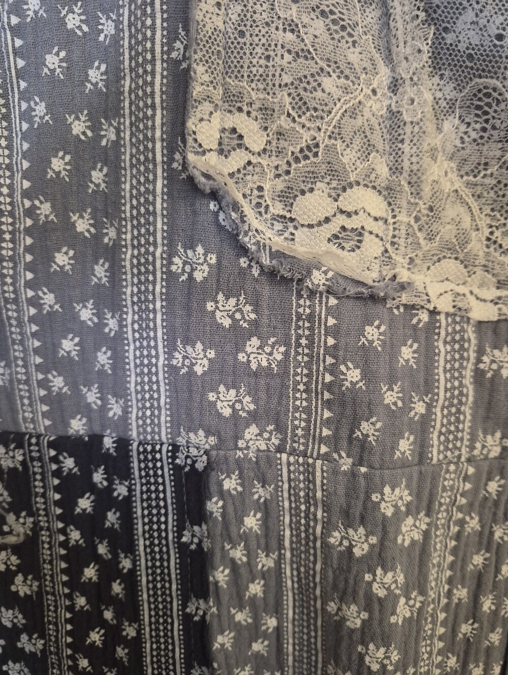 POL Patchwork Overalls - Picture 8 of 11